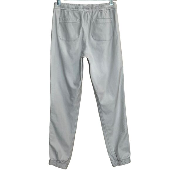 Athleta Farallon Jogger Pants Size 2 Birch in Gray Stretch Loose Fit Tapered - Picture 4 of 8